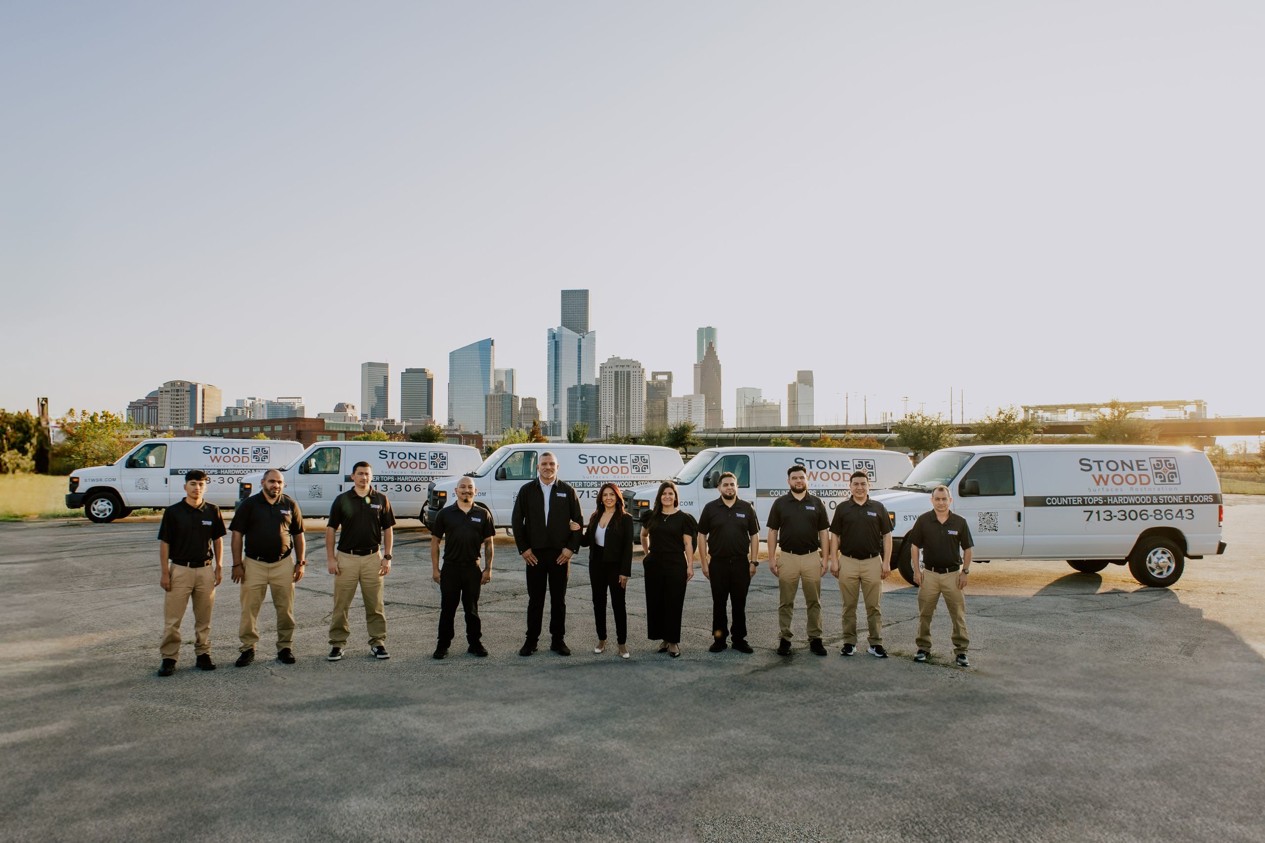 StoneWood Surfaces Restoration team in Houston